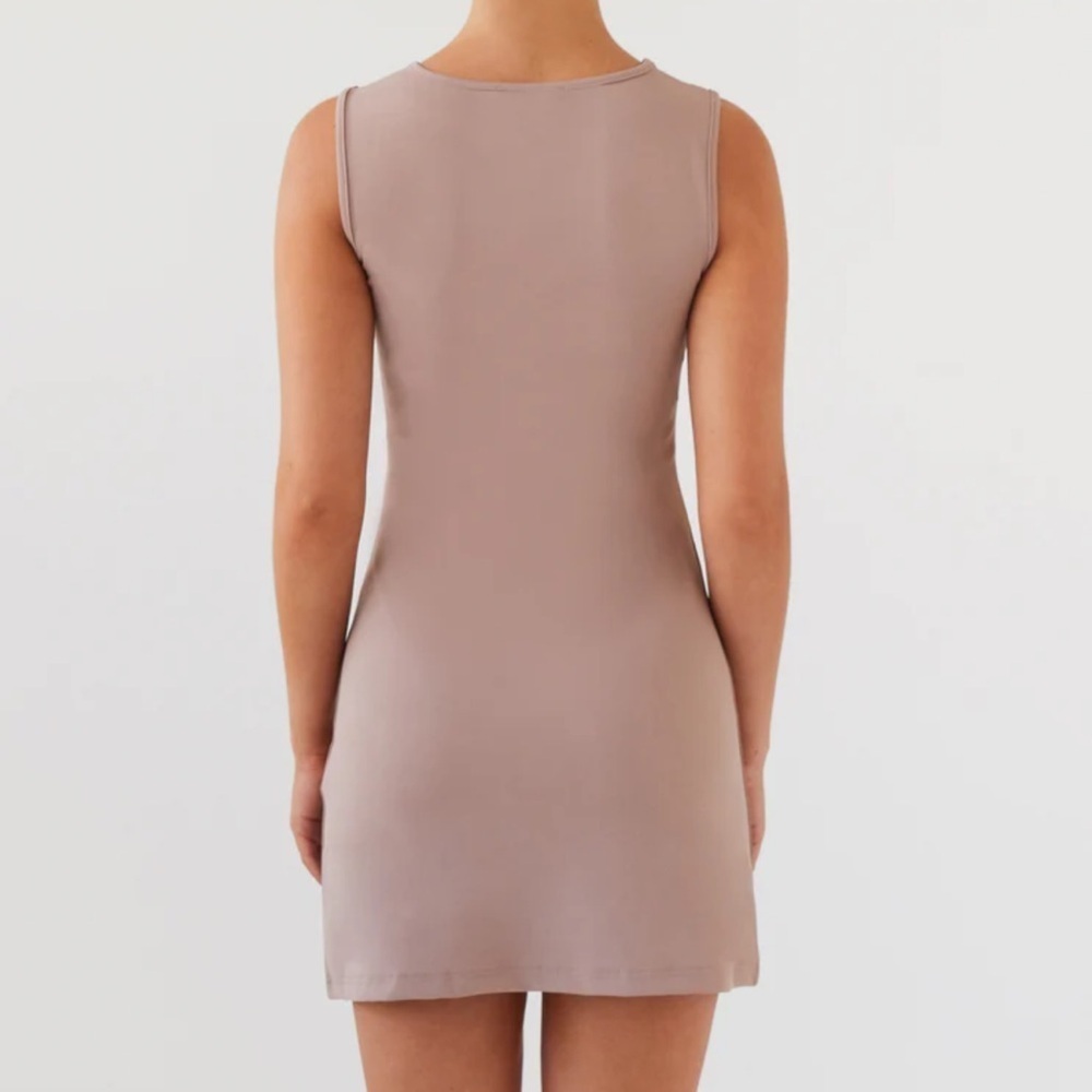 Peppermayo Cosmic Chic Mini Dress Latte Size 12 - Picture 7 of 9